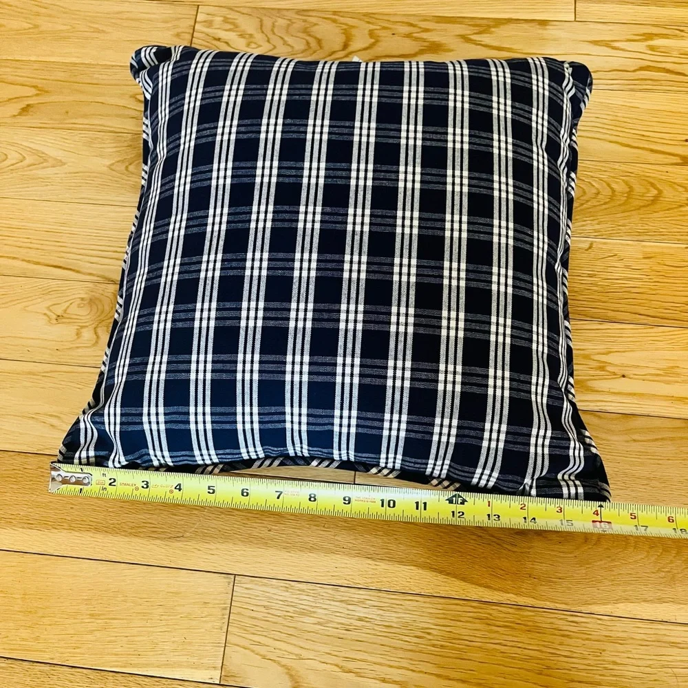 Waverly blue plaid